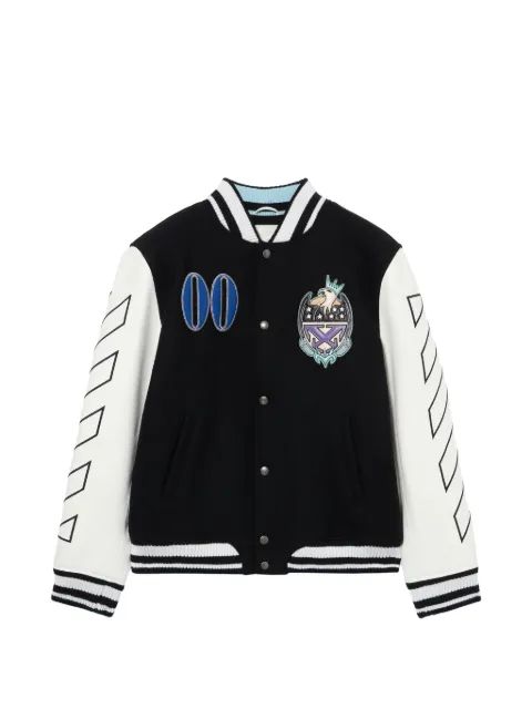 Off-White Royal Lea スタジアムジャンパー