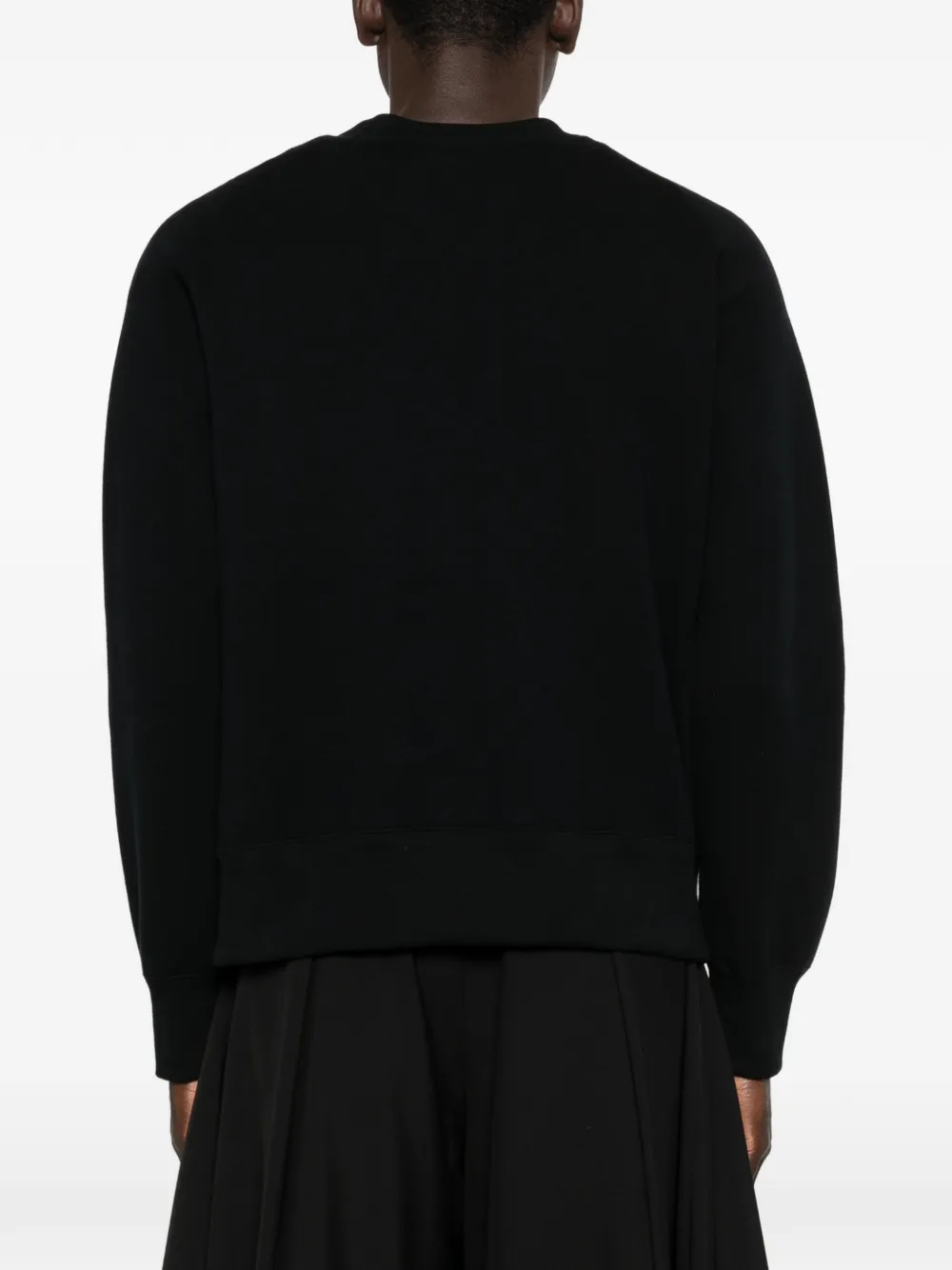 sacai Sweater met ronde hals Zwart