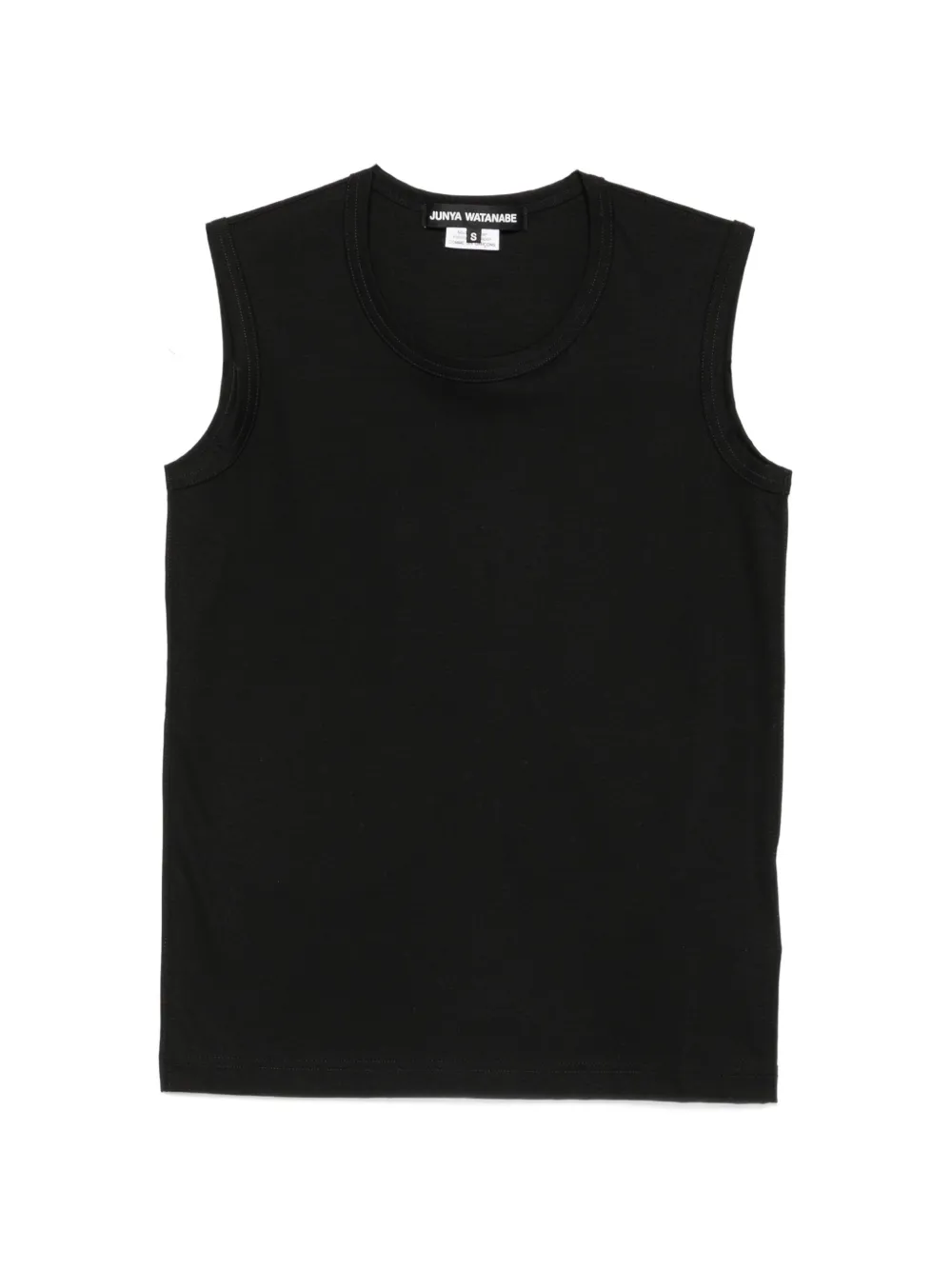 Junya Watanabe sleeveless T-shirt - Nero