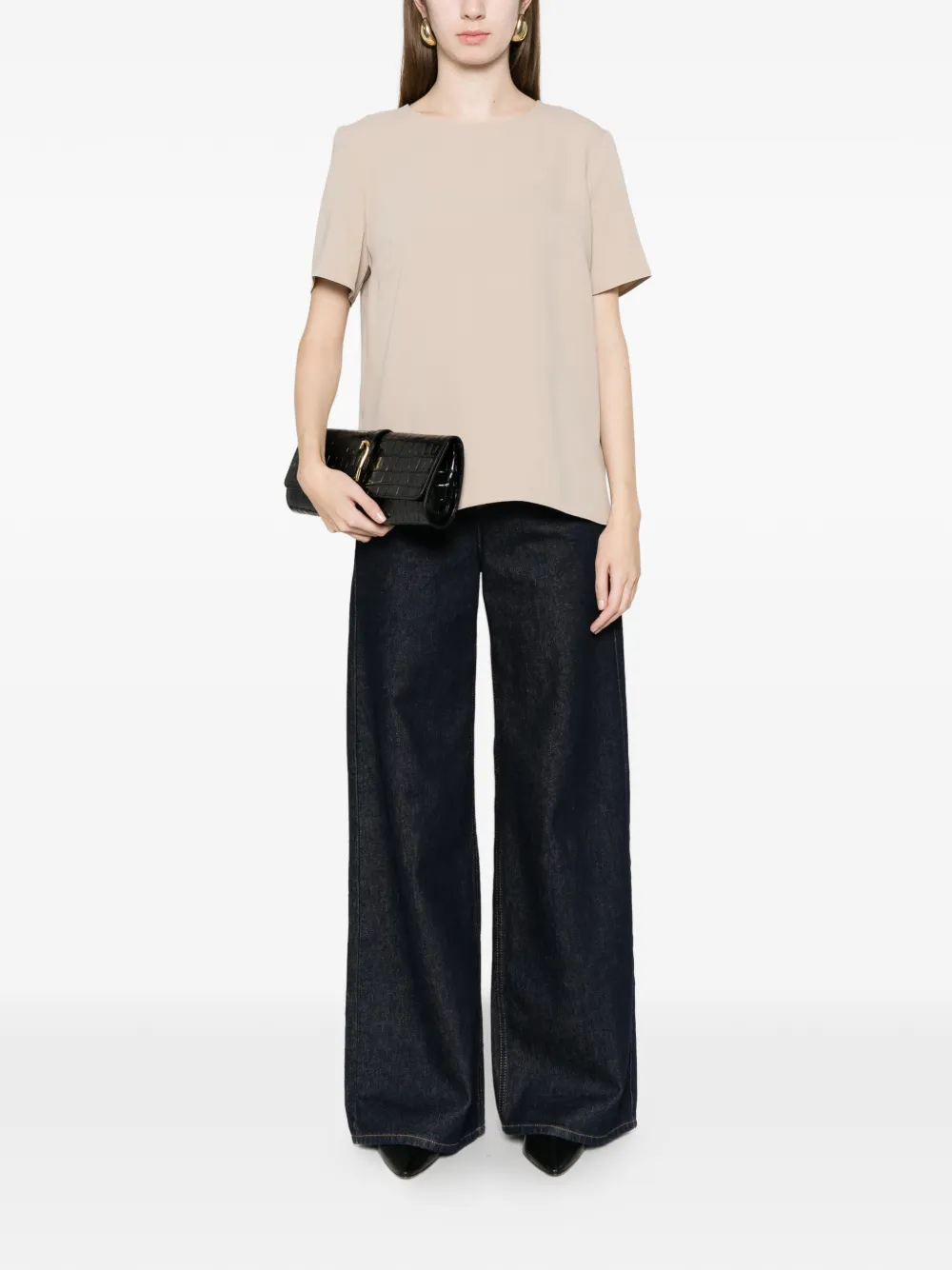  P.a.r.o.s.h. Panty Short-sleeve T-shirts - Neutrals 