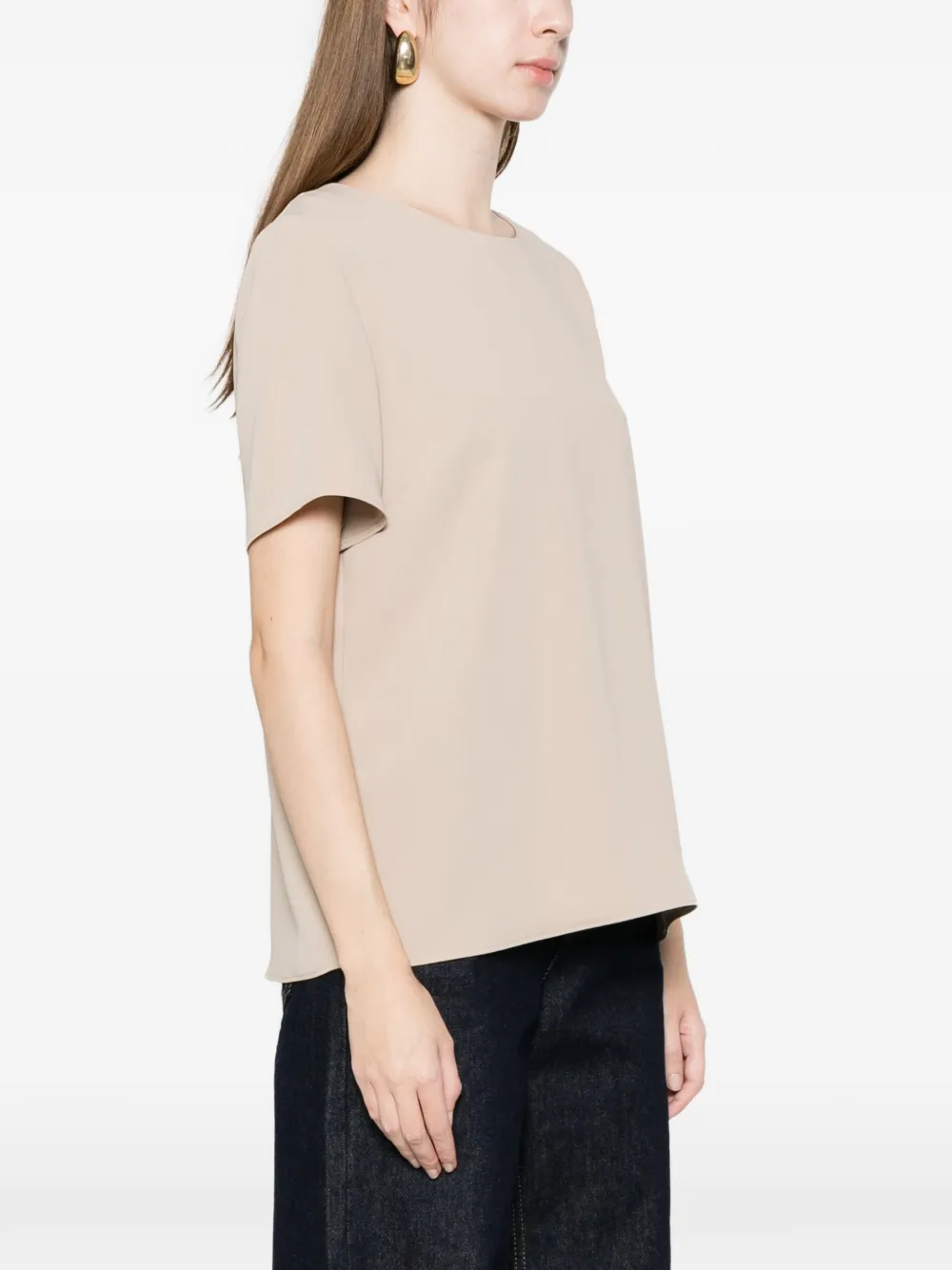  P.a.r.o.s.h. Panty Short-sleeve T-shirts - Neutrals 