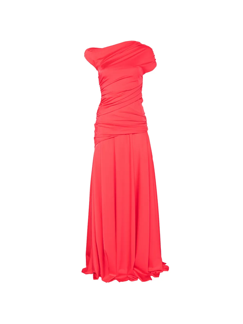 CHIARA BONI La Petite Robe draped maxi dress - Rosso