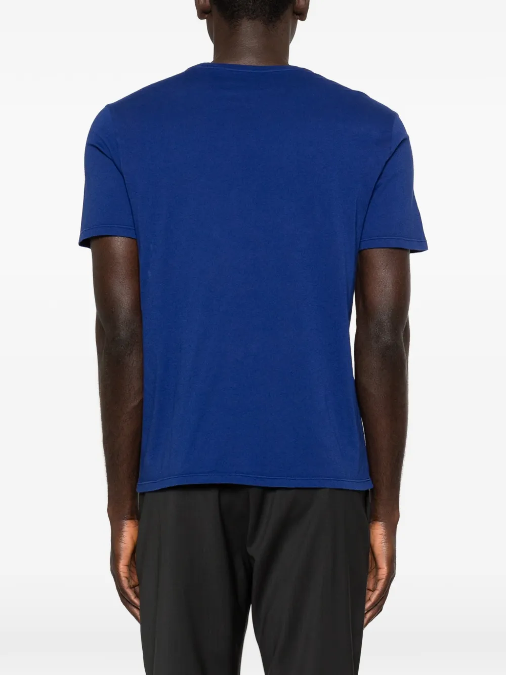 Majestic Filatures T-shirt met ronde hals Blauw