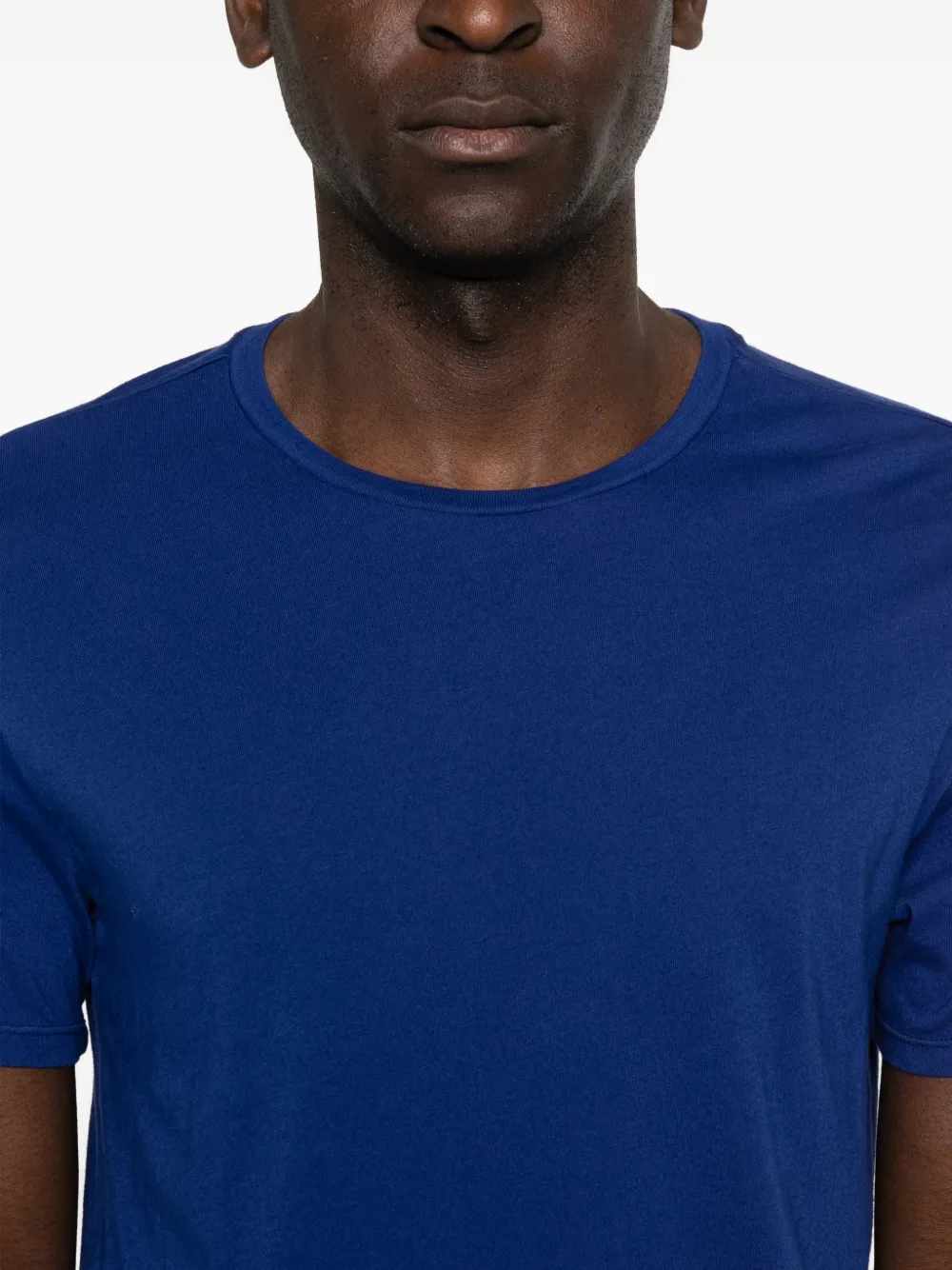 Majestic Filatures T-shirt met ronde hals Blauw