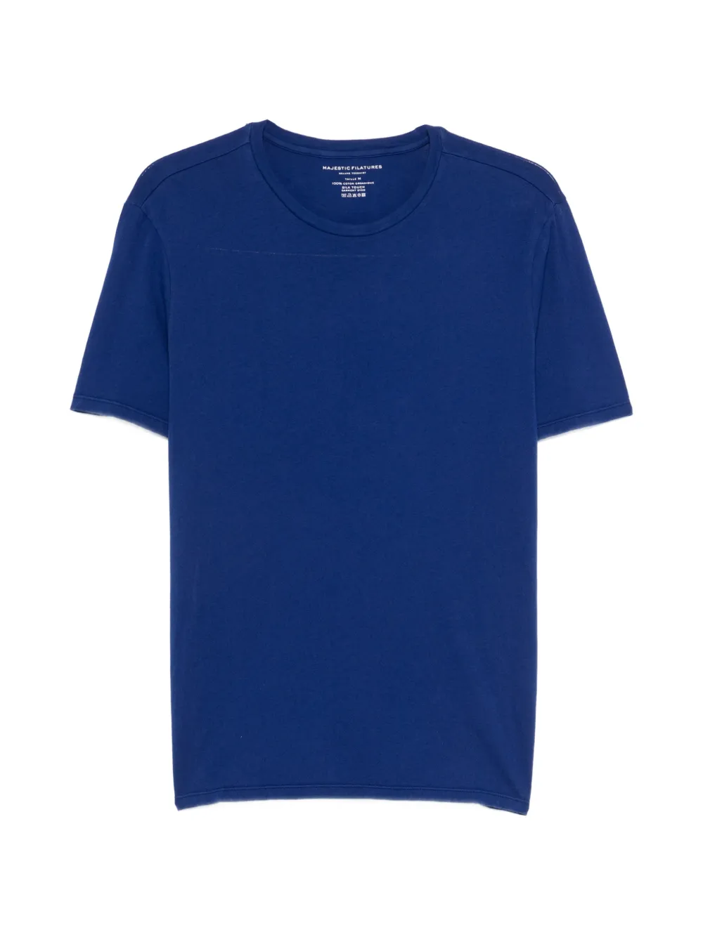 Majestic Filatures crewneck T-shirt - Blu