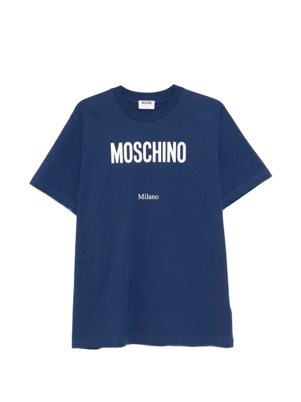 Moschino 로고 티셔츠 | 블루