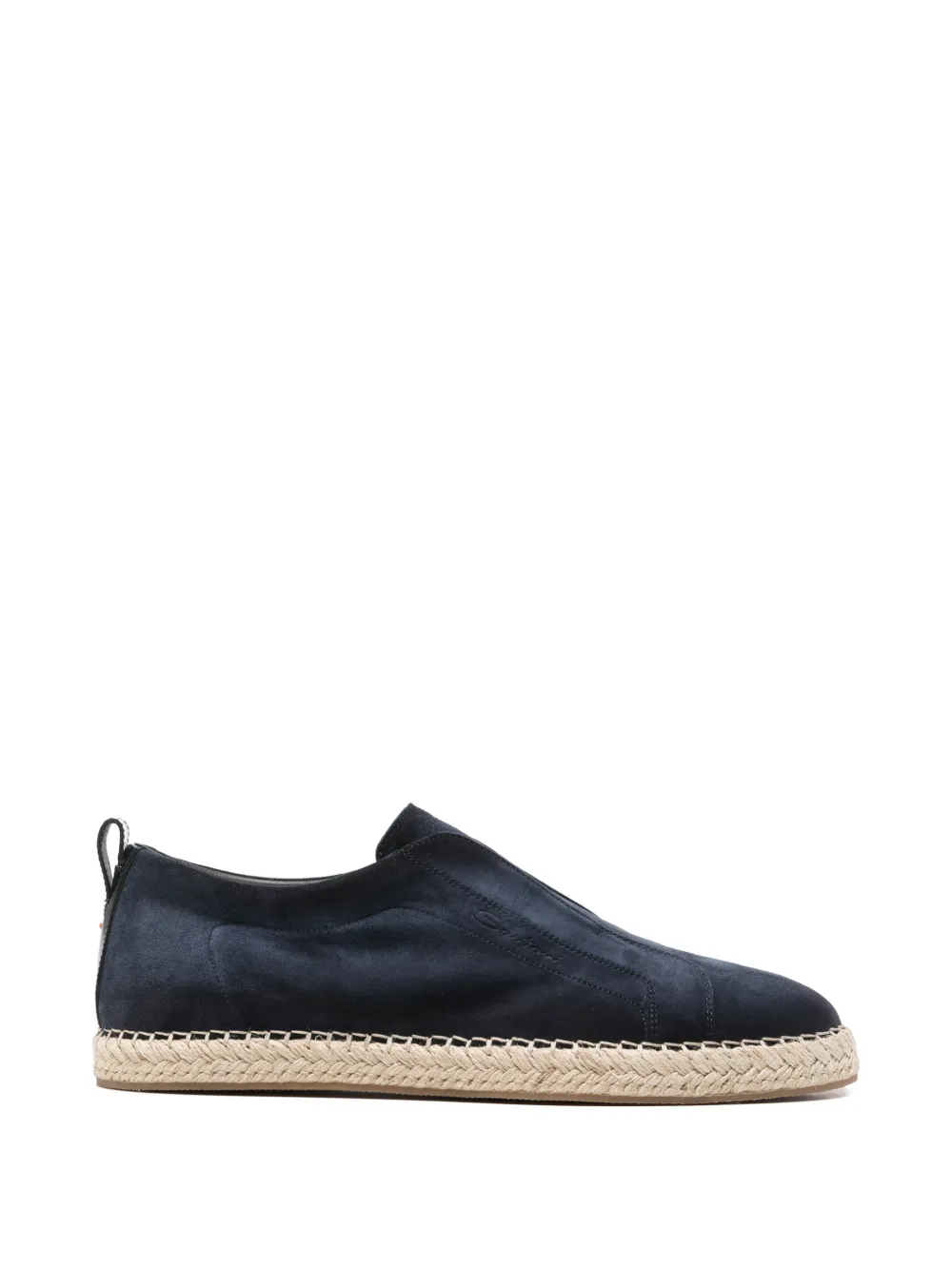 Santoni espadrille flat shoes - Blau