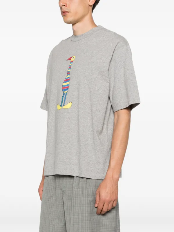 Marni グラフィック Tシャツ | グレー | FARFETCH JP