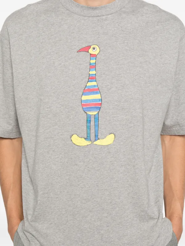 MARNI キャラクターグラフィック Tシャツ M Marni グラフィック Tシャツ | グレー | FARFETCH JP