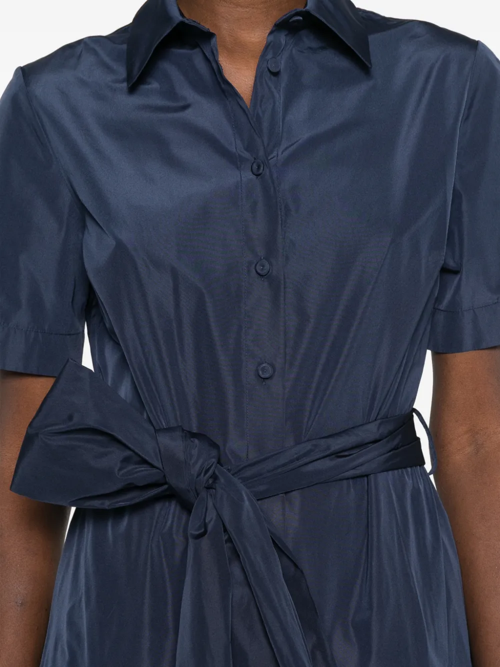 P.A.R.O.S.H. Gestrikte maxi-jurk Blauw