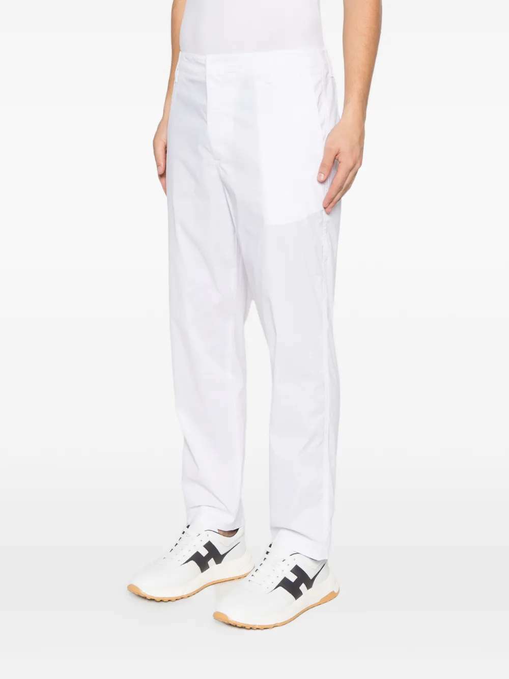 DONDUP Straight broek Wit