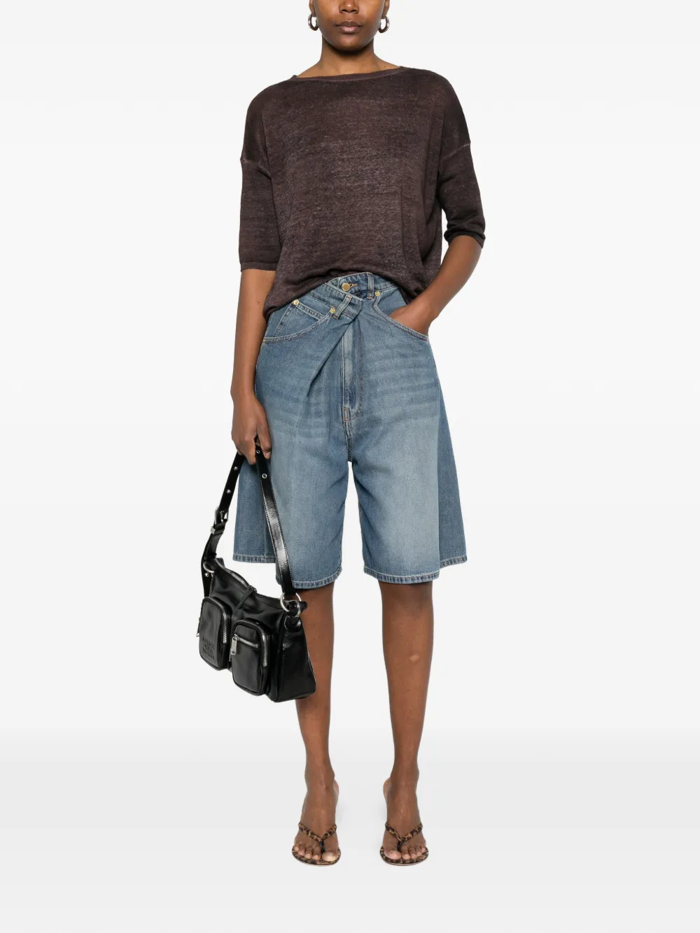  Avant Toi Crew-neck Sweater - Brown 