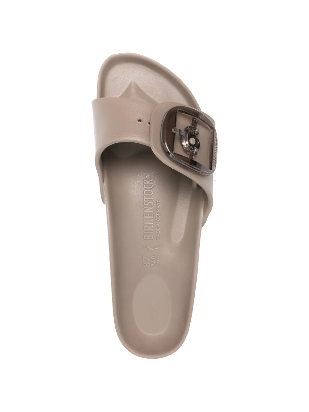 Birkenstock Madrid sandalen met gesp Beige