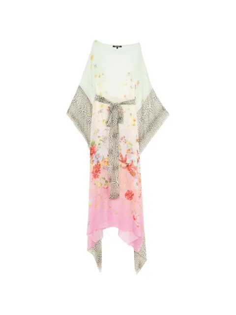 Roberto Cavalli floral-print kaftan maxi dress