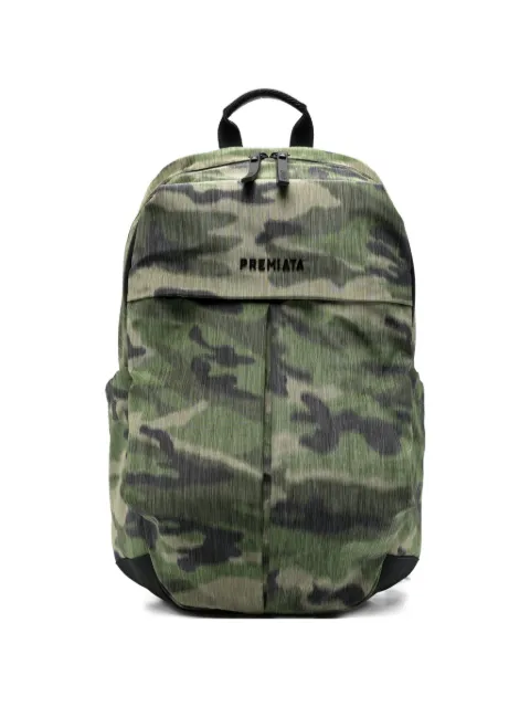 Premiata camouflage zip backpack