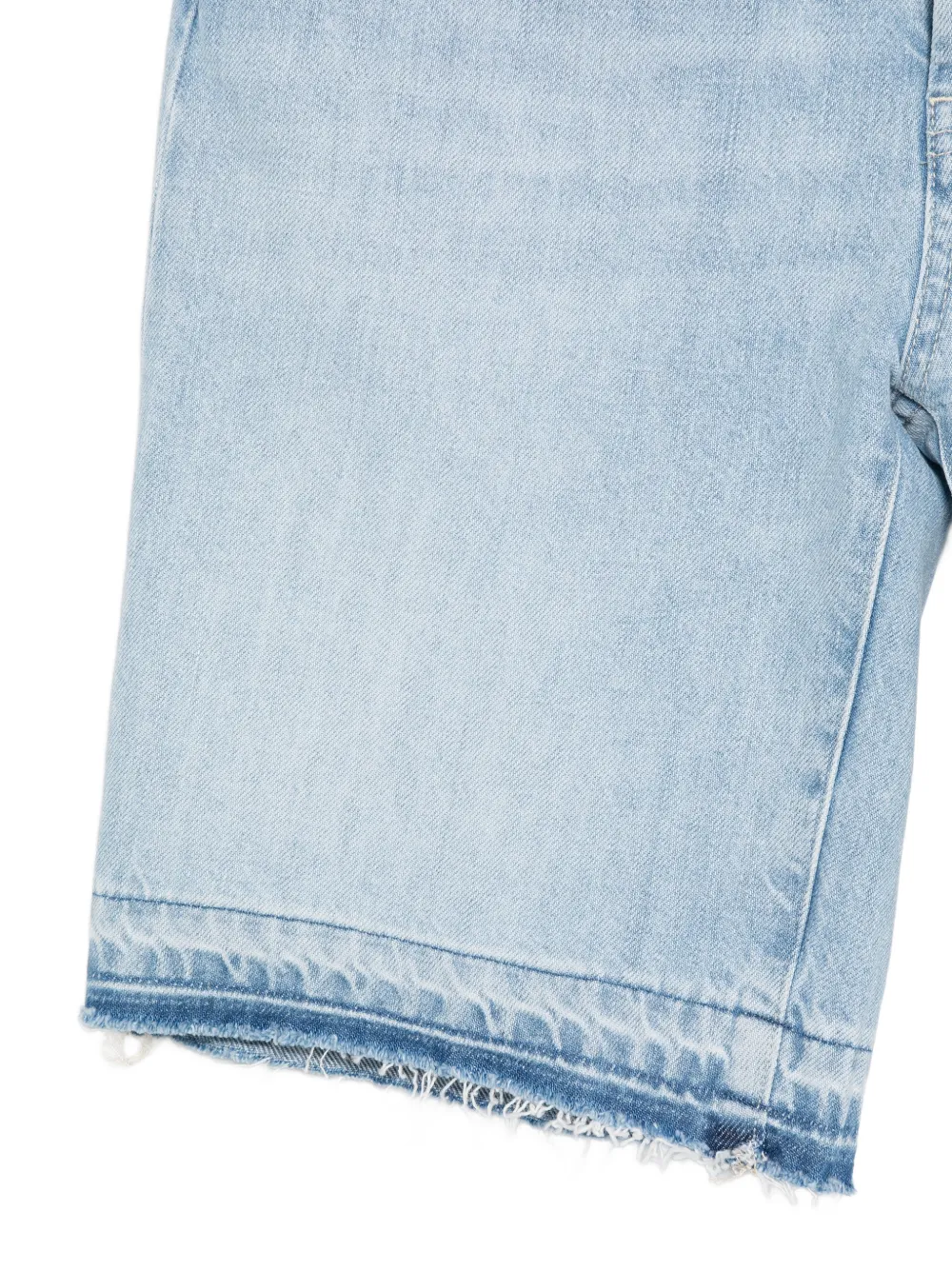  Dondup Frayed Shorts - Blue 