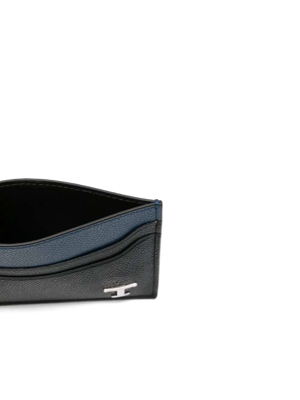 Tod's Pasjeshouder met logoplakkaat Zwart