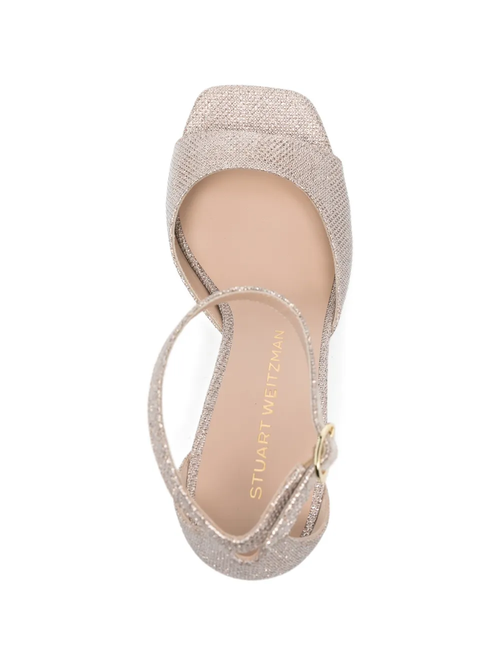 Stuart Weitzman Nudistia ankle-strap sandals Beige