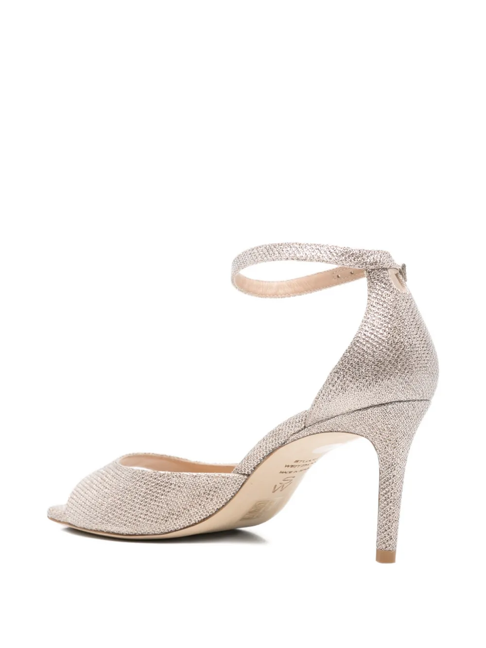 Stuart Weitzman Nudistia ankle-strap sandals Beige