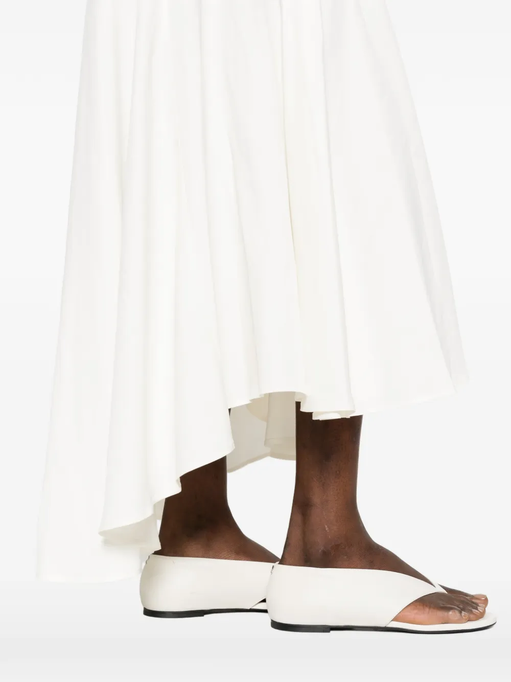P.A.R.O.S.H. Mouwloze jurk Beige