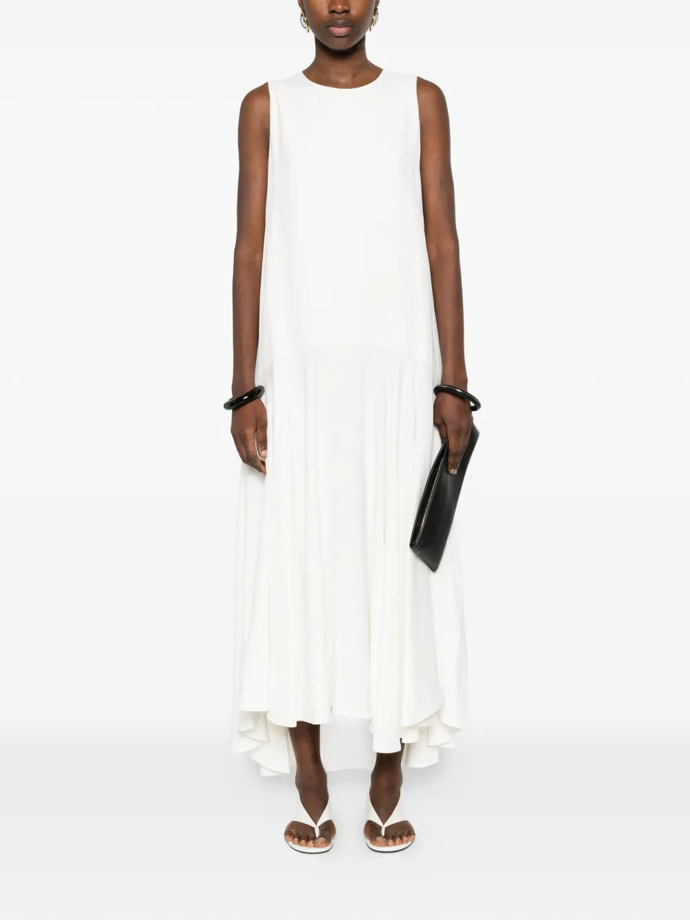  P.a.r.o.s.h. Sleeveless Dress - Neutrals 