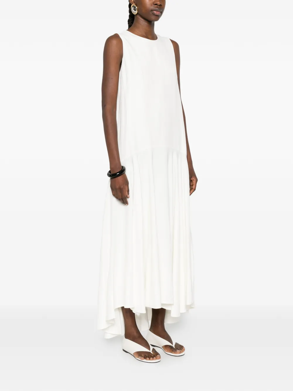  P.a.r.o.s.h. Sleeveless Dress - Neutrals 
