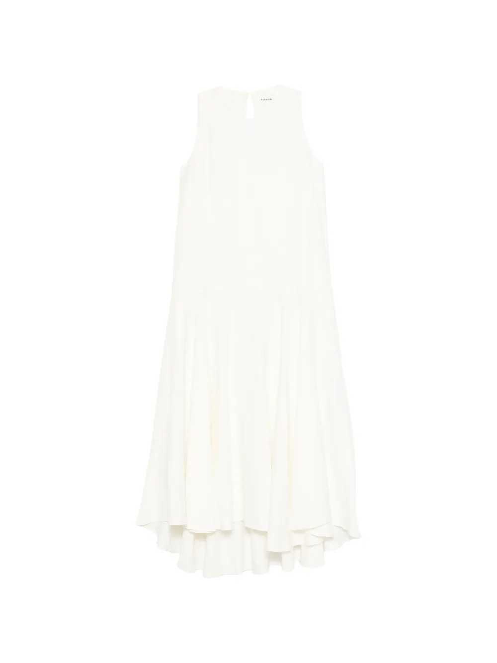 P.A.R.O.S.H. sleeveless dress - Toni neutri