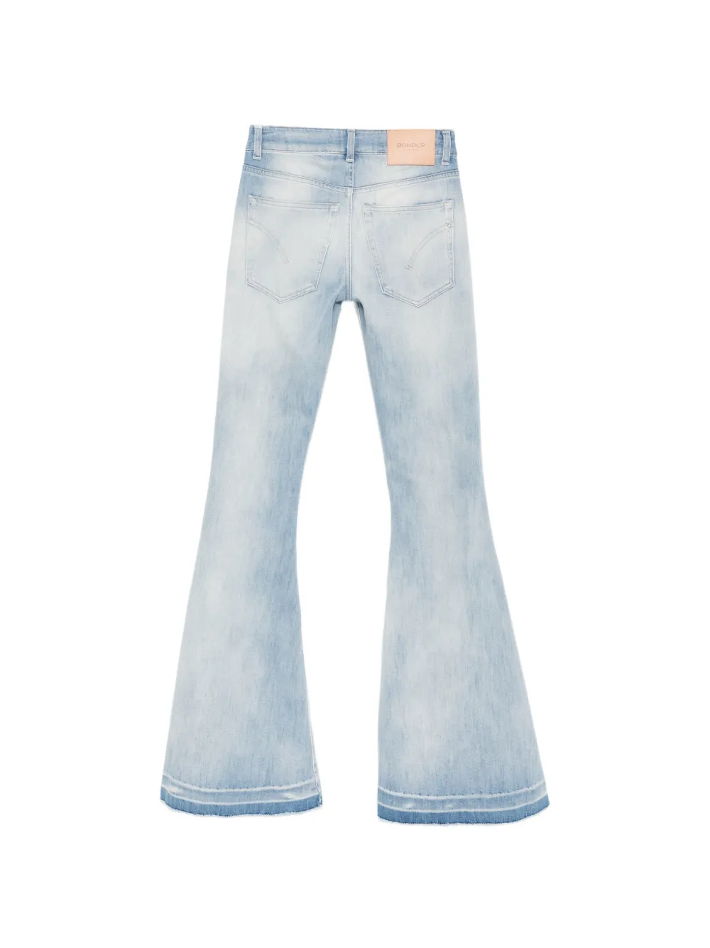 DONDUP Jeans met flared afwerking Blauw
