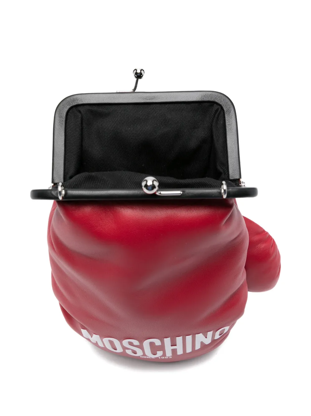 Moschino Boxing Glove schoudertas met ketting Rood