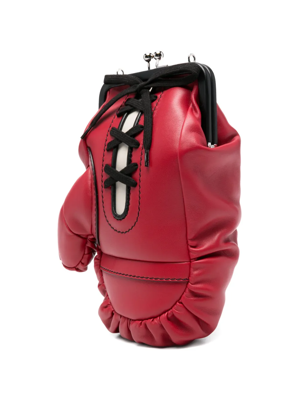 Moschino Boxing Glove schoudertas met ketting Rood
