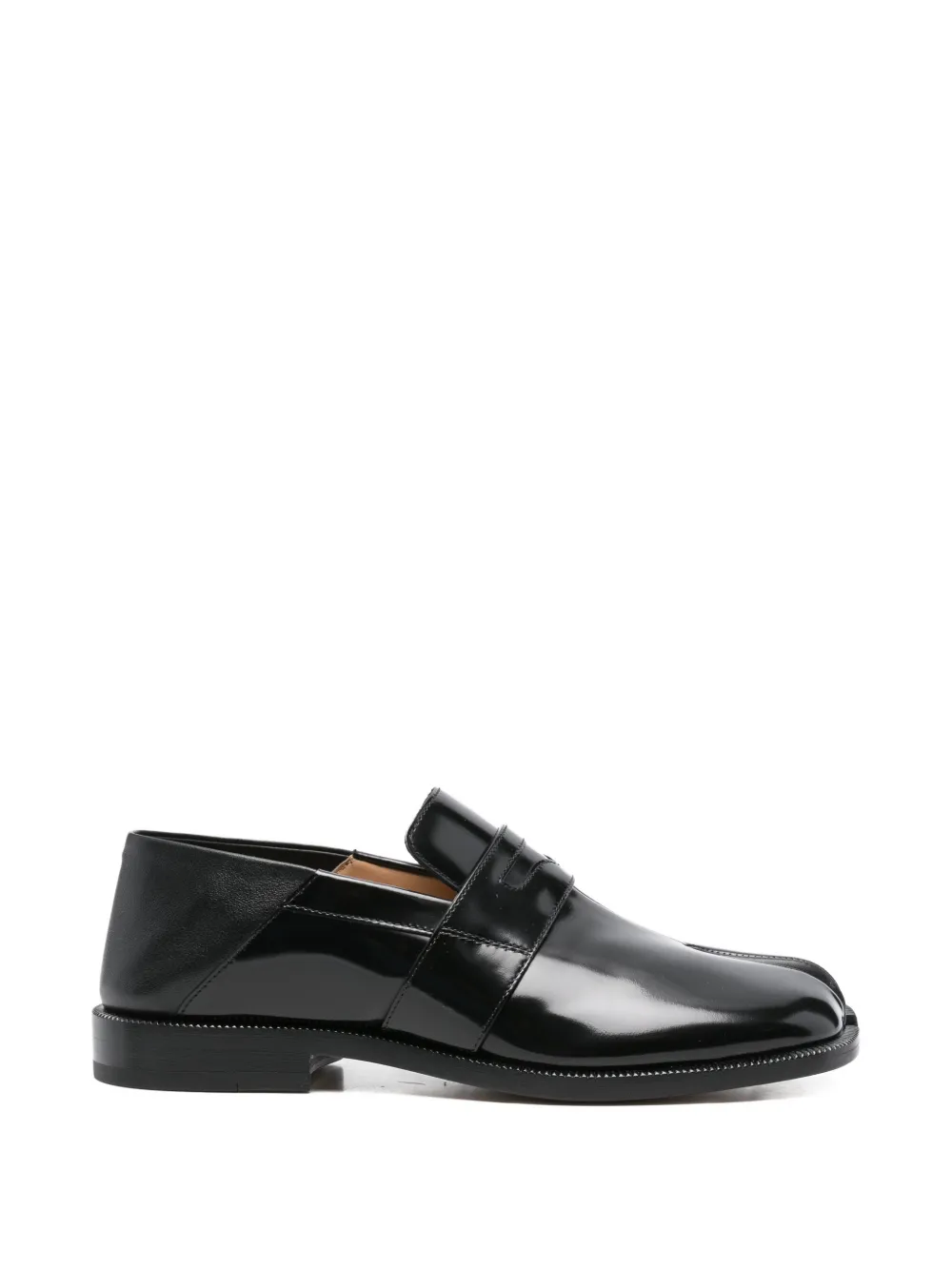 Maison Margiela Tabi strap split-toe loafers - Nero