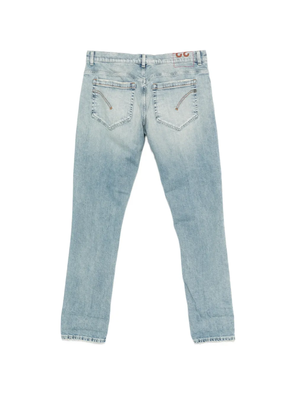 DONDUP Broek met knopen Blauw