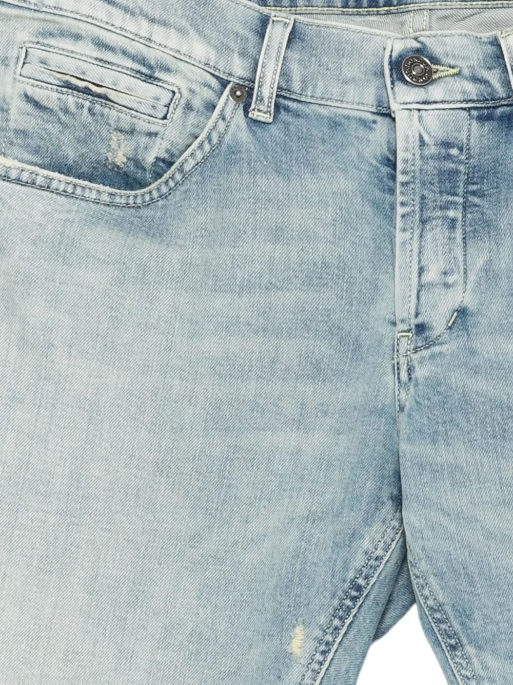 DONDUP Broek met knopen Blauw
