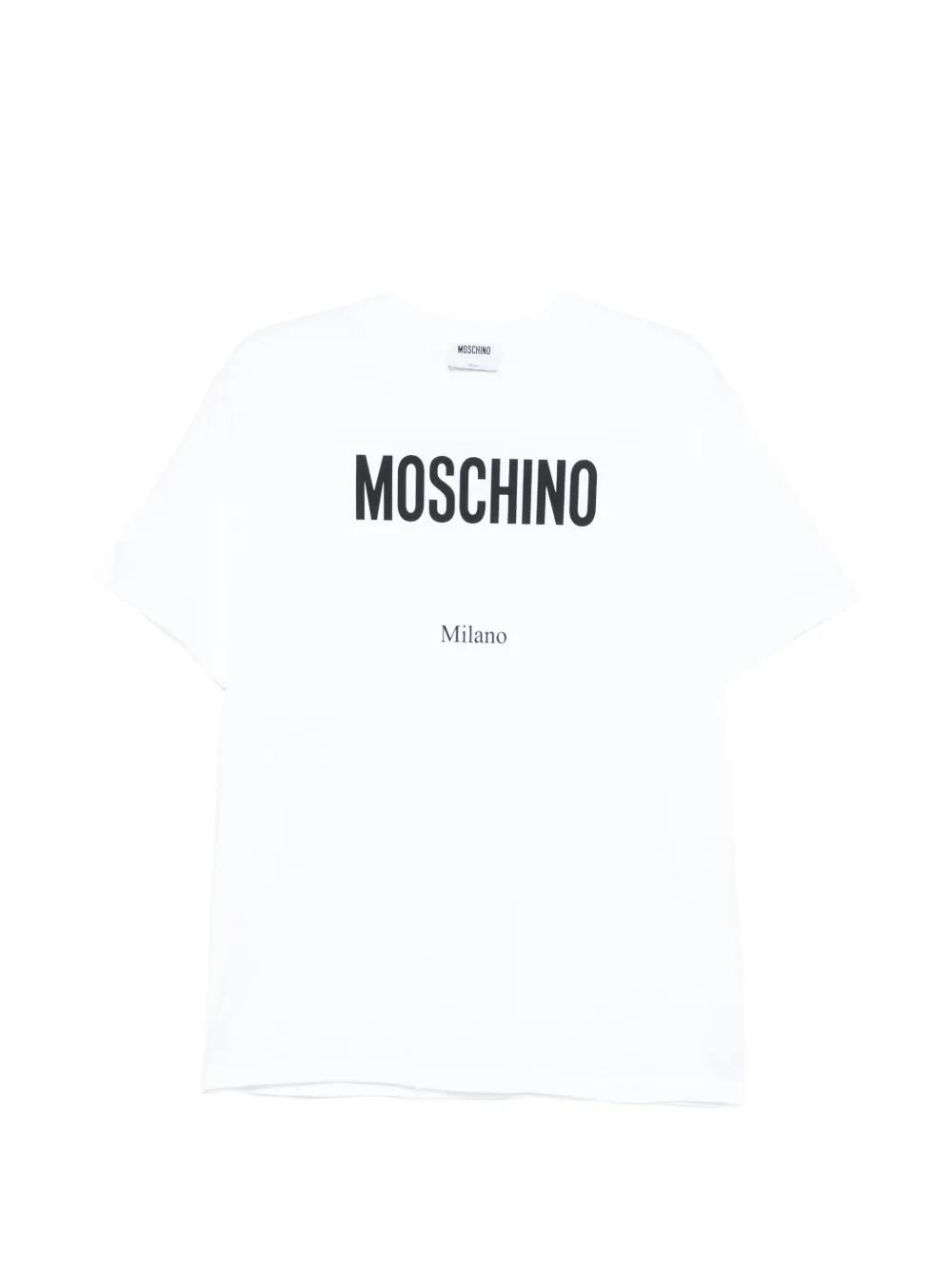 Moschino logo-detail T-shirt - Weiß