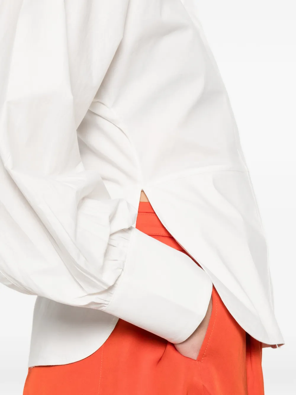 IRO Janine blouse met lange mouwen Wit