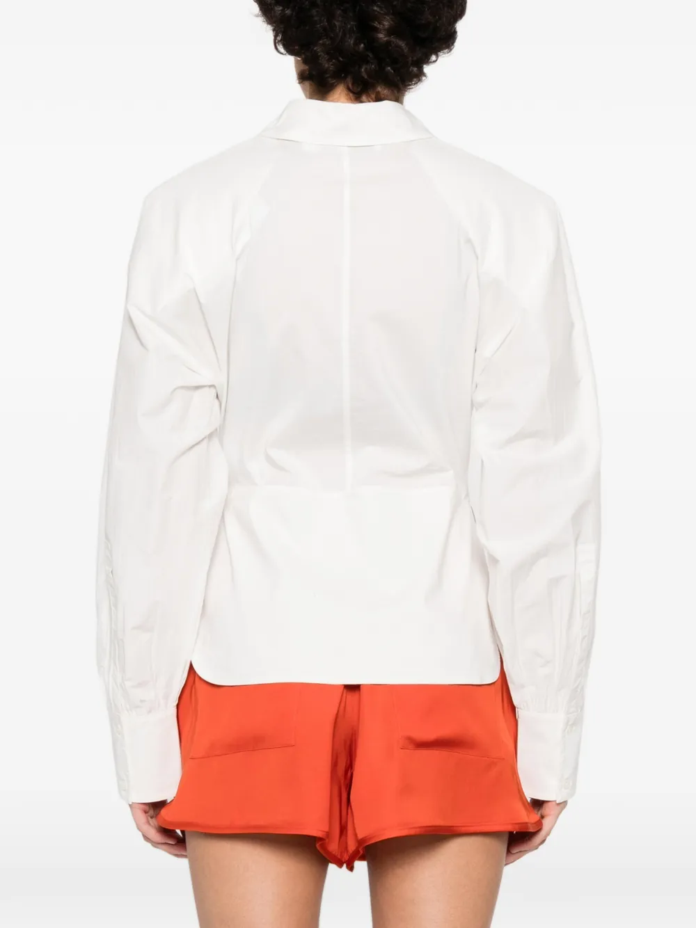 IRO Janine blouse met lange mouwen Wit