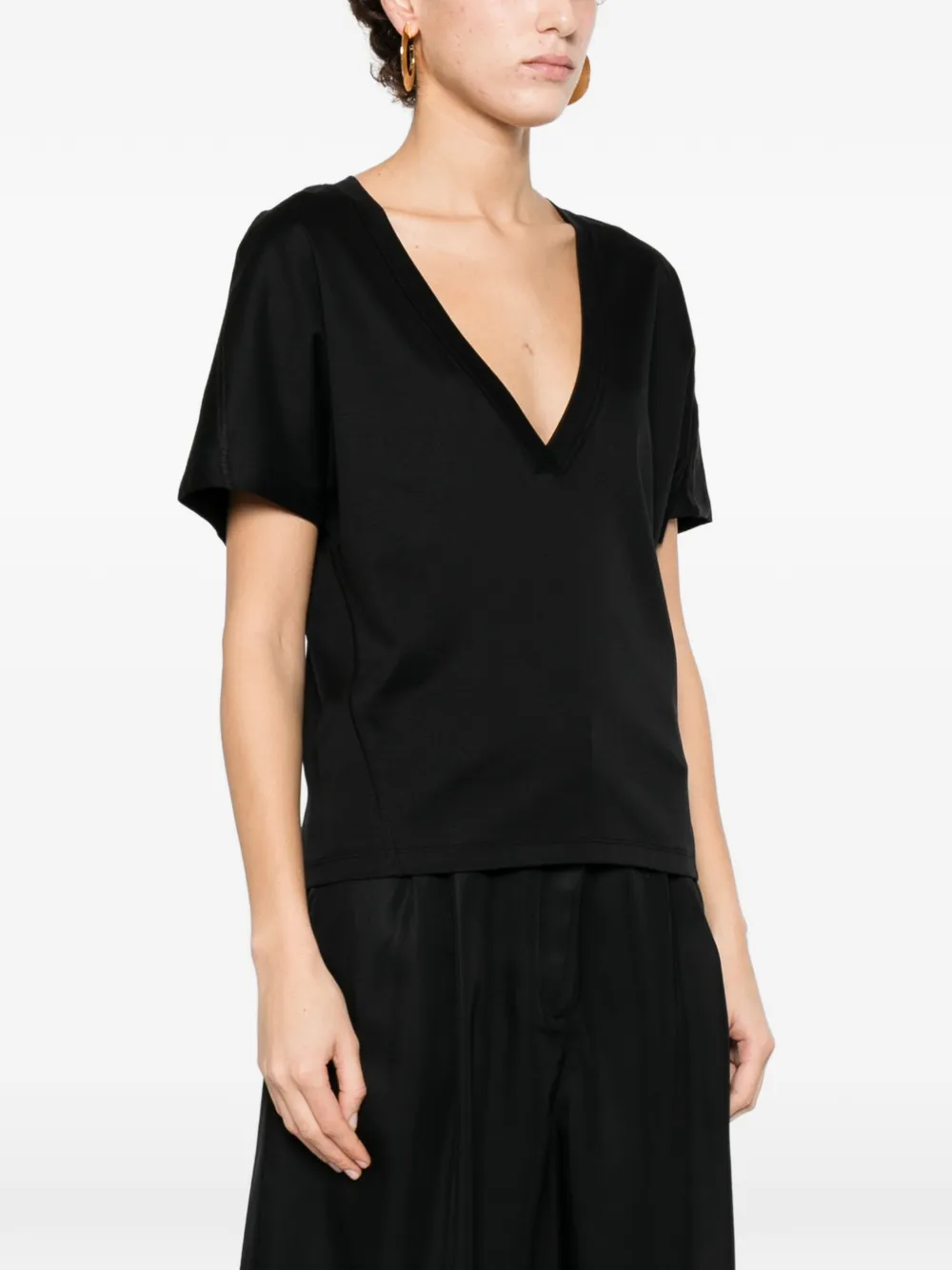  Iro V-neck T-shirt - Black 