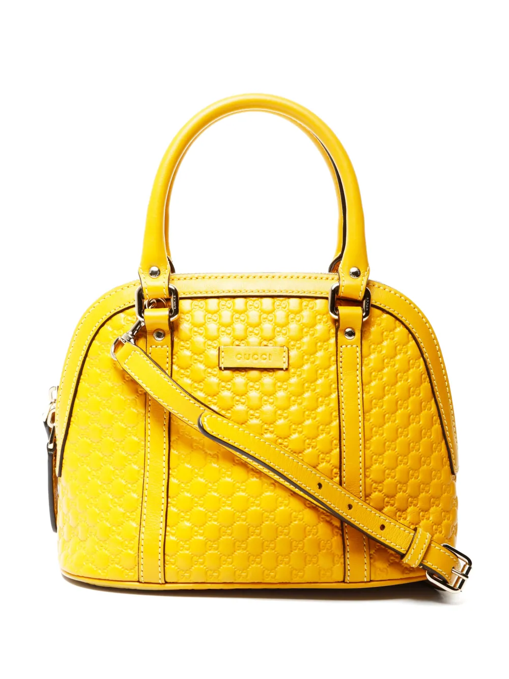 Gucci Pre-Owned GG Shima two-way tote bag - Giallo