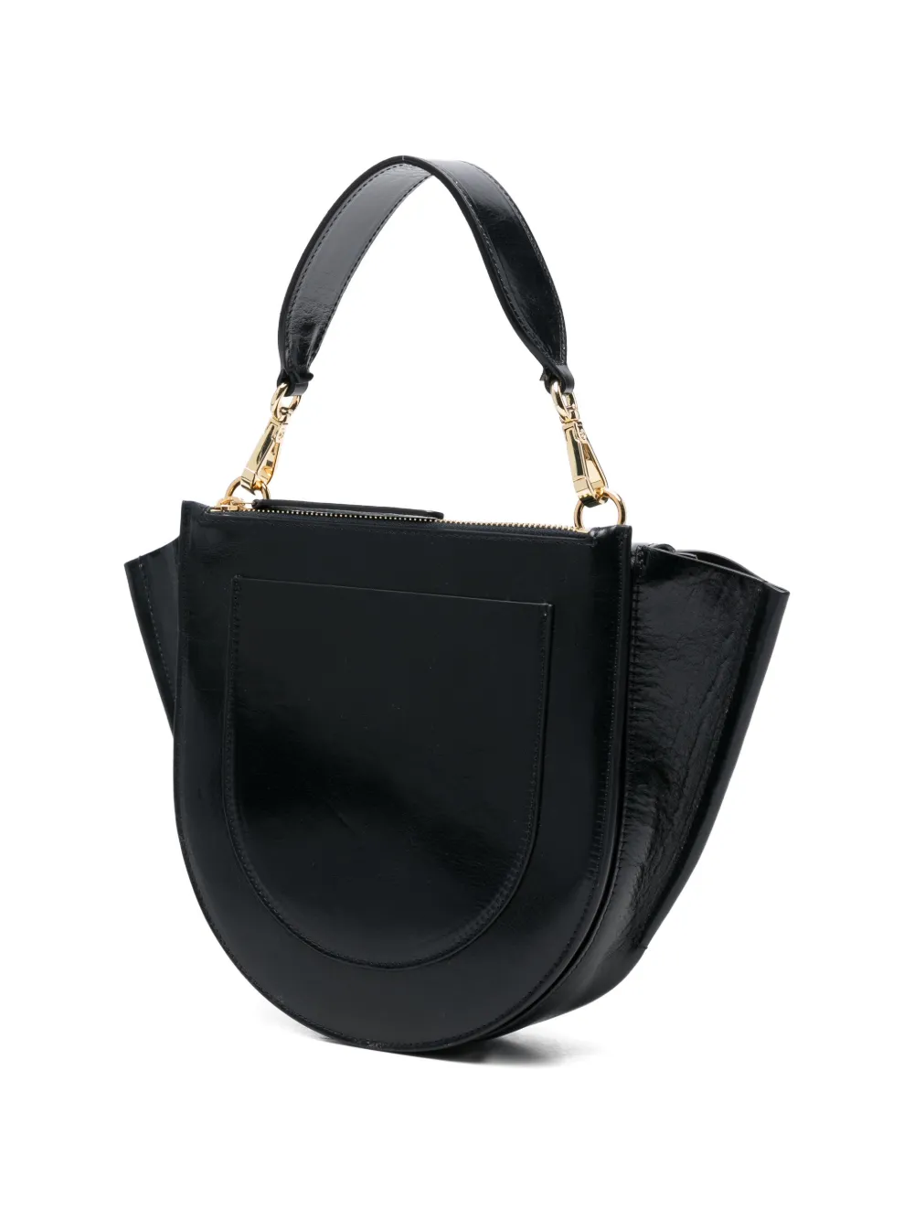 Wandler Hortensia kleine shopper Zwart