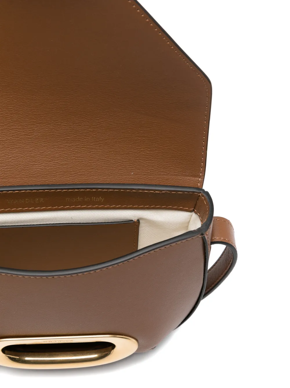 Wandler Kleine Veneto crossbodytas Bruin