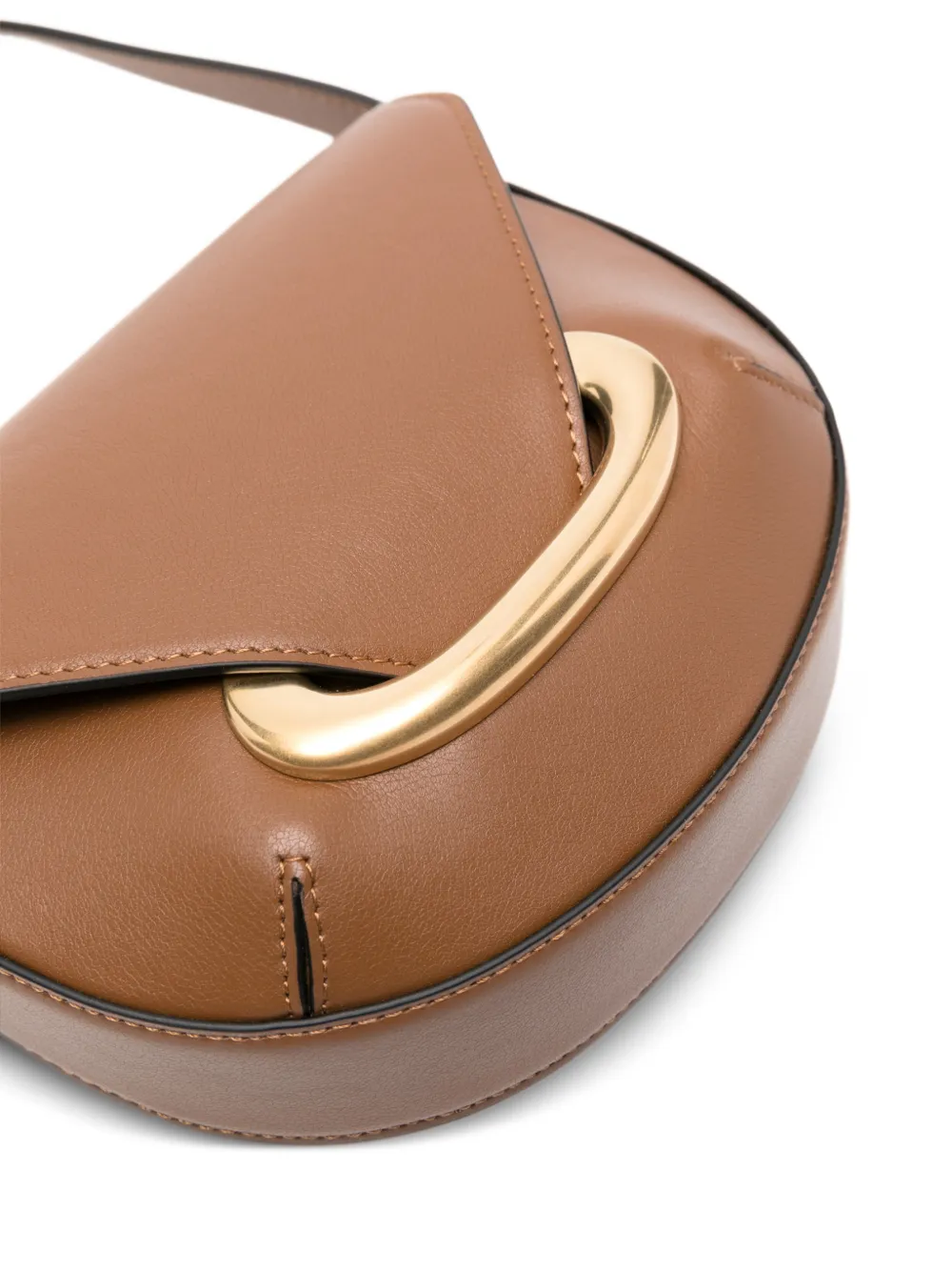 Wandler Kleine Veneto crossbodytas Bruin