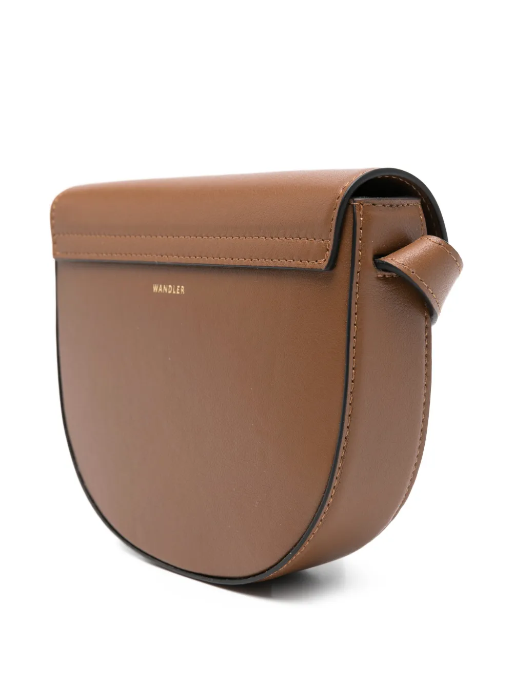 Wandler Kleine Veneto crossbodytas Bruin