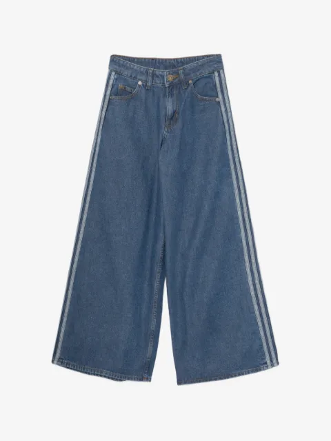 adidas Firebird wide-leg jeans