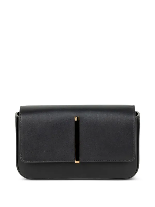 Tod's Mini Di Bag Folio in Leather in Black