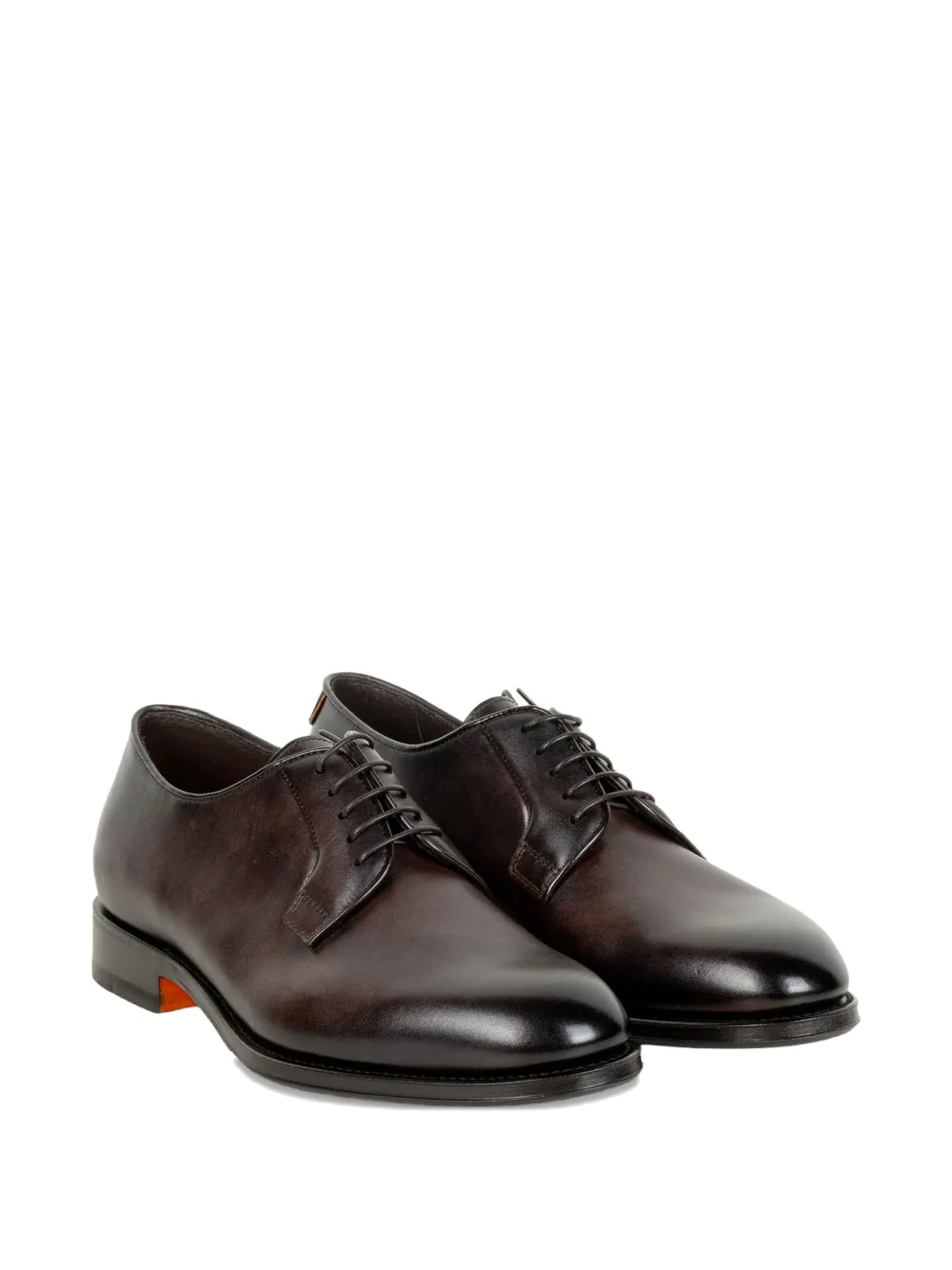 Santoni lace-up flat derby shoes Bruin