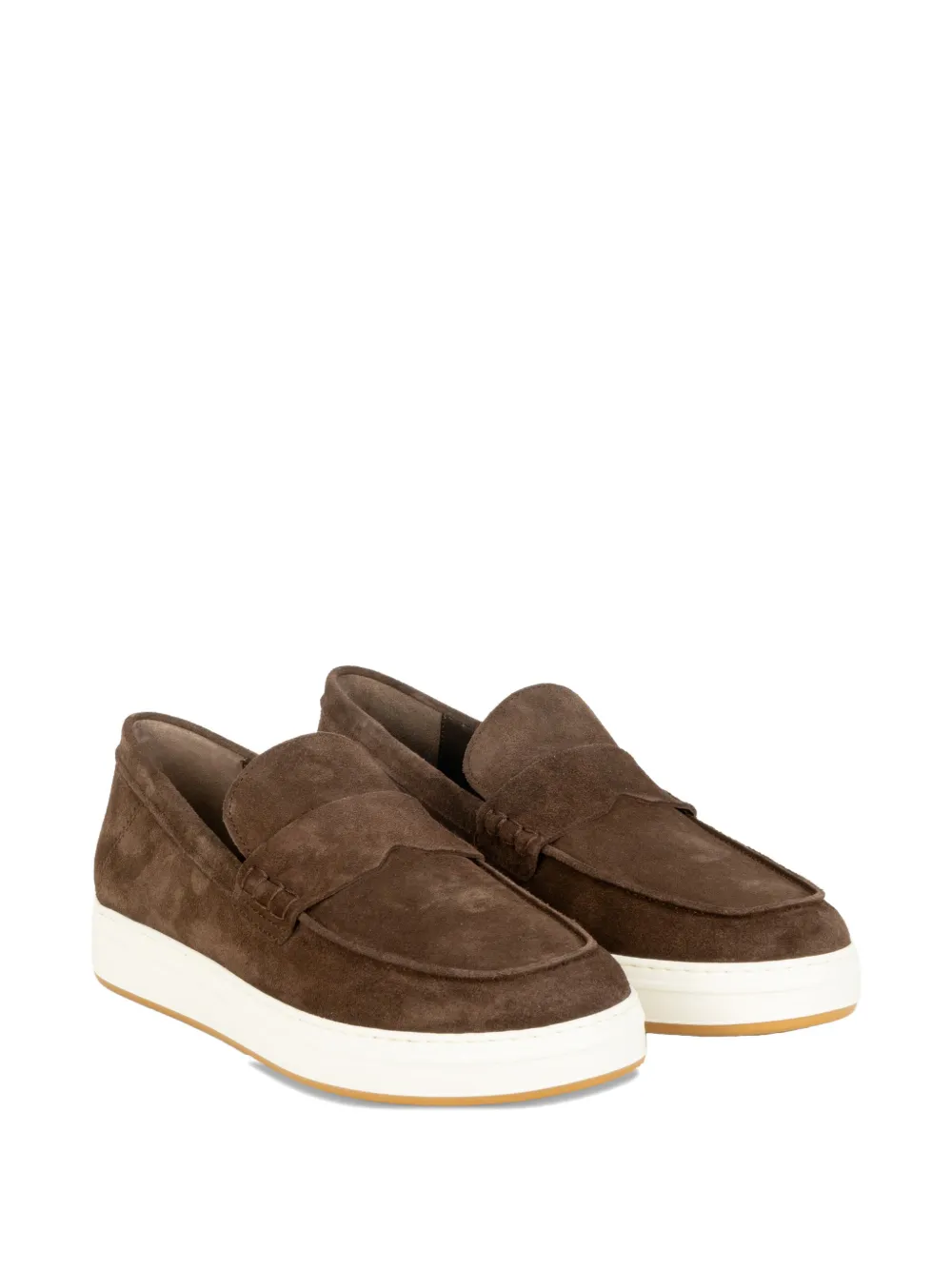 Hogan suede loafers Bruin
