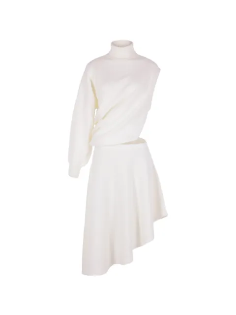 Alaïa asymmetric mini dress