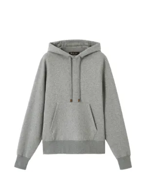 Miu Miu logo-embroidered Fleece Sweatshirt | Grey | FARFETCH CA