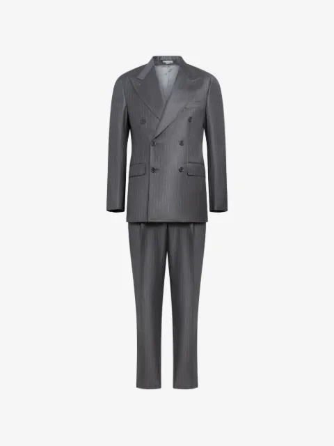 FRANZESE COLLECTION pinstripe double-breasted suit