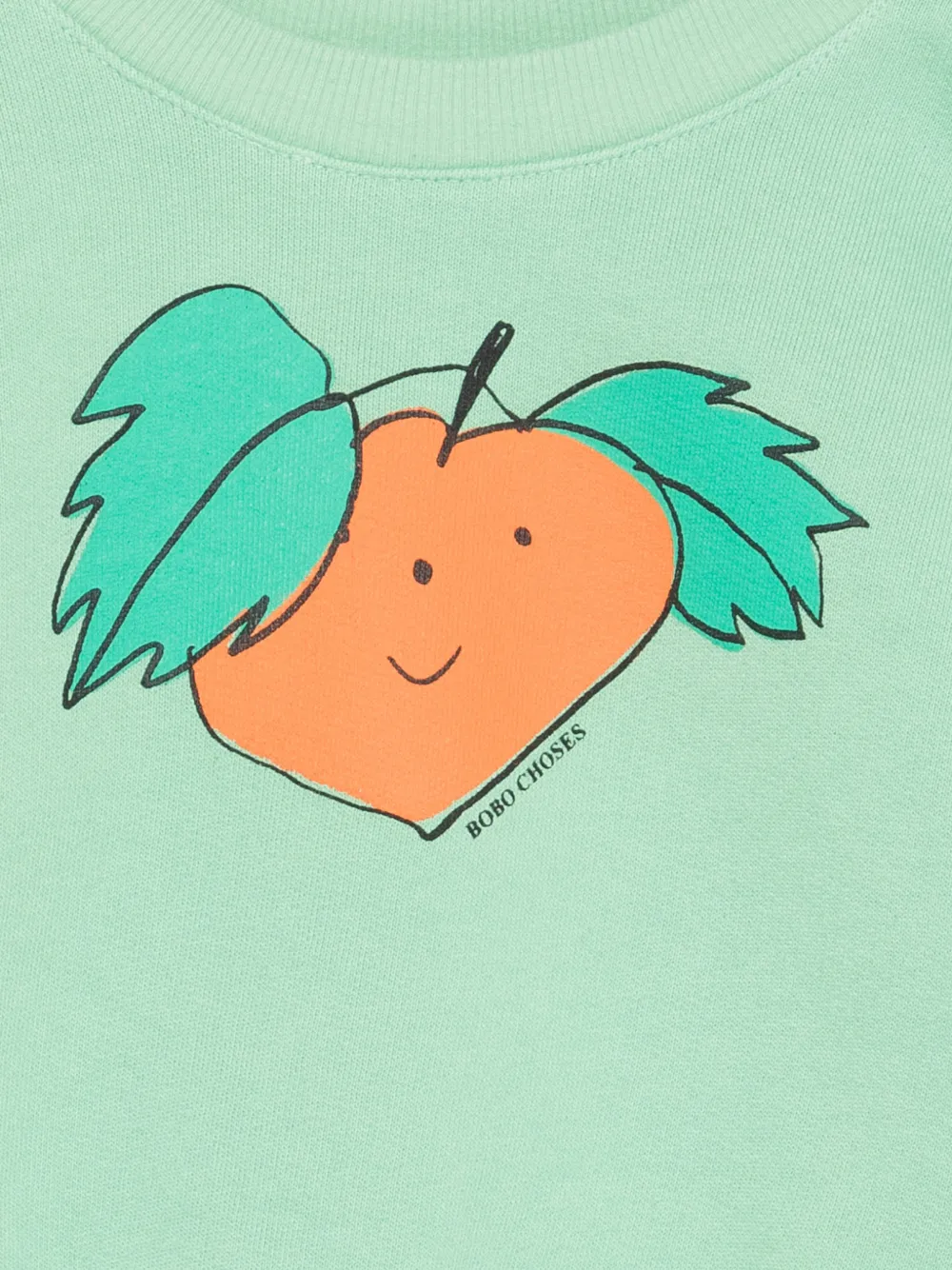 Bobo Choses Tangerine top met grafische print Groen